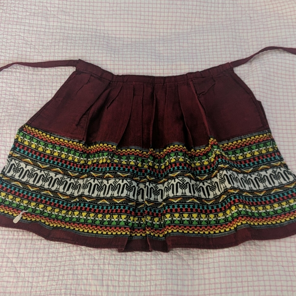 Embellished apron